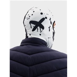 Маска-балаклава Black and White, размер универсальный, чёрная