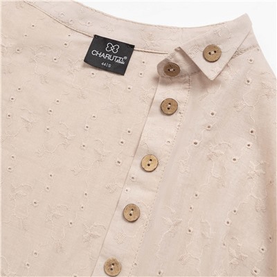 Рубашка из 100% хлопка, Дивная смелость (beige)