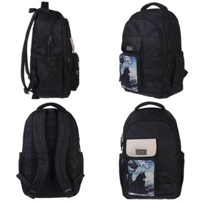 Рюкзак молодежный "ТРЕНД. Большая волна" 45х29х18 см 2 отделения 4 кармана (077871) 20003 Хатбер