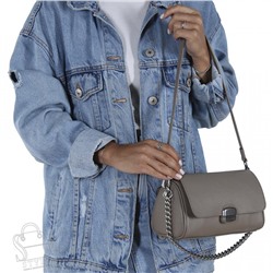 Сумка женская кожаная 99168VG gray Vitelli Grassi