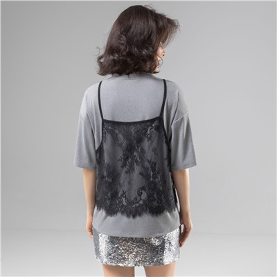 Футболка со съемным топом, Модный тандем (2 в 1)