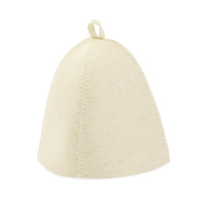 Шапка для бани и сауны «Видимо ведьма», полиэфир 70%, шерсть 30%