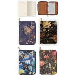 Ежедневник-органайзер недатированный А5- 200 стр. на кольцах "CELEBRITY JOURNAL" кожзам, на замке по периметру 3-602 Bruno Visconti