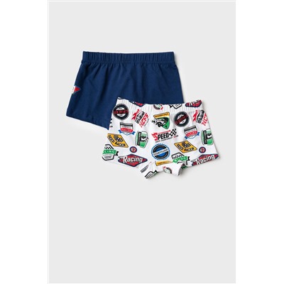 Трусы трикотажные для мальчиков - боксеры, 2 шт в комплекте PLAYTODAY, 1243485