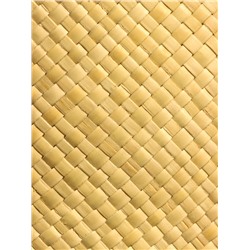 Сумка плетёная из пандана, 23×13×35 см, бежевая