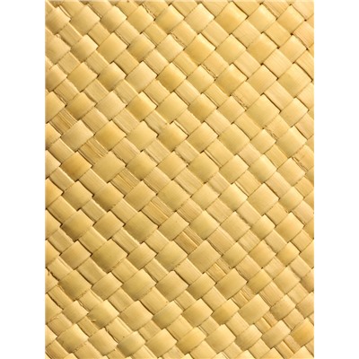 Сумка плетёная из пандана, 23×13×35 см, бежевая