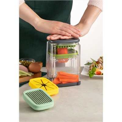 Компактная овощерезка с насадками