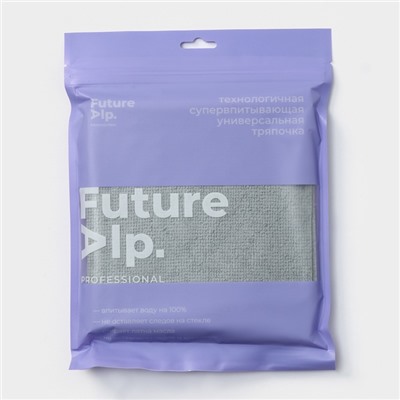 Салфетки для уборки Future Alp Multilayer, 2 шт., микрофибра, ПВА, 30×30 см, серые