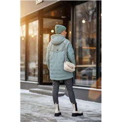 Куртка верблюжья шерсть арт.318 (Бирюзовый)