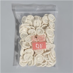 Набор напальчников, латексные, 100 шт., d=2.6×6.8 см, белый