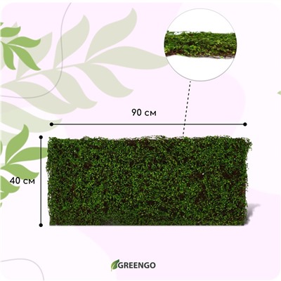 Декоративная панель, 90×40 см, «Ряска», Greengo