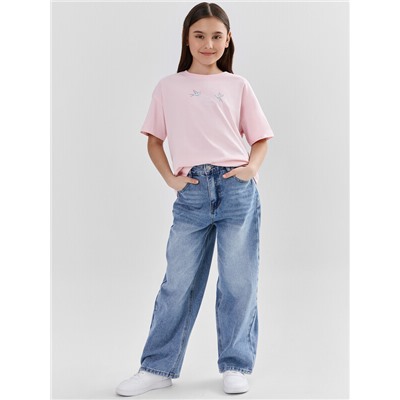 ДЖИНСЫ ДЛЯ ДЕВОЧЕК (осенне-зимний ассортимент) 2026-1DTG302-1