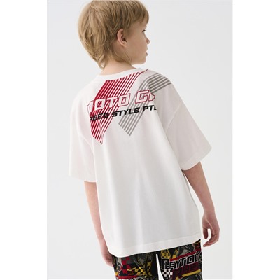 Фуфайка трикотажная для мальчиков (футболка) PLAYTODAY, 1239870