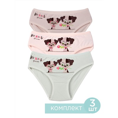 Трусы для девочки 3 шт Donella