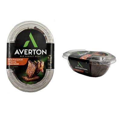 Гренки ржаные Averton Ребрышки гриль 100 г