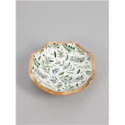 УЦЕНКА Салатник «Оливковая ветвь» дерево манго 20×20×8 см