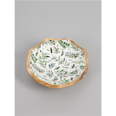 УЦЕНКА Салатник «Оливковая ветвь» дерево манго 20×20×8 см