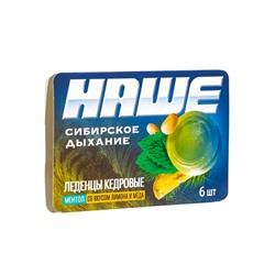 Леденцы «НАШЕ», Ментол со вкусом лимона и мёда, блистер, 6 шт.