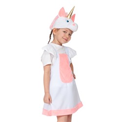 Карнавальный костюм «Лошадка Единорожка»: сарафан, шапочка, 3-6 лет, рост 92-122 см