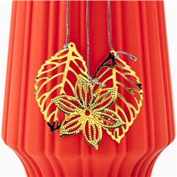 Ваза для цветов «Экзотика» пластиковая, 12.3×6 см