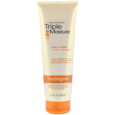 Neutrogena, Triple Moisture, ежедневный кондиционер глубокого действия, 250 мл (8,5 жидк. унции)