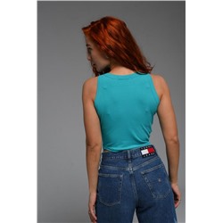 14408/1 топ-майка женская (Зеленый)