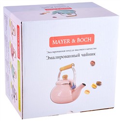 29490 Чайник Эмаль 2,5 л с крышкой MB (х18)