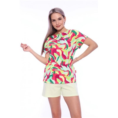 Пижама с шортами Симпатия 060-5 (Мультицвет)