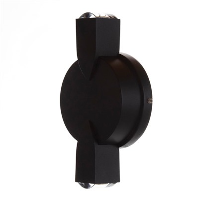 Бра BayerLux «Деко», 2хLED, 2 Вт, 4000К, IP66, чёрный, 9.5×4.3×16 см