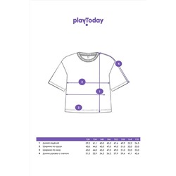 Футболка PLAYTODAY, 1121606