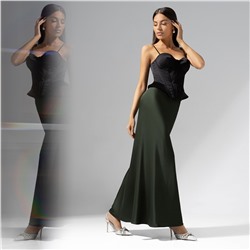 Юбка струящаяся, Мыслить иначе (green)