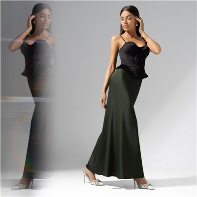 Юбка струящаяся, Мыслить иначе (green)