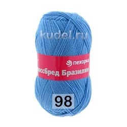 Пряжа Пехорка Кроссбред Бразилии