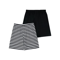 Шорты трикотажные для девочек, 2 шт в комплекте