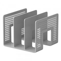 Подставка для бумаг 16х21х21 см Classic серая 1шт. 10480 ErichKrause