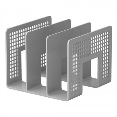 Подставка для бумаг 16х21х21 см Classic серая 1шт. 10480 ErichKrause