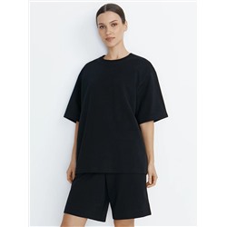Omsa Футболка OmD 1453С Футболка женская OVERSIZE, CO+EL