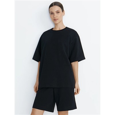 Omsa Футболка OmD 1453С Футболка женская OVERSIZE, CO+EL