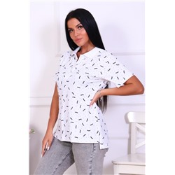 Футболка поло 6753 (Белый)