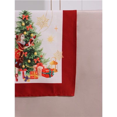 Дорожка новогодняя на стол «Этель» «Щелкунчик» 40×147 ± 5 см, 100% хл, саржа 190 г/м²