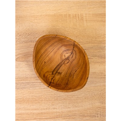УЦЕНКА Тарелка 20×18×8 см, тиковое дерево