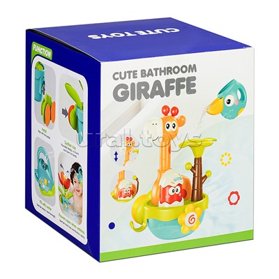 Набор игрушек для купания "Жираф" в коробке