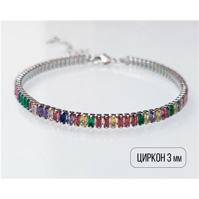 Браслет с цирконами