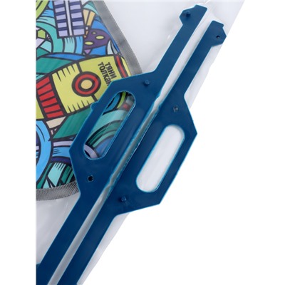 Ледянка мягкая Space, треугольная, d=41 см, толщина 1.2 см, рисунок МИКС