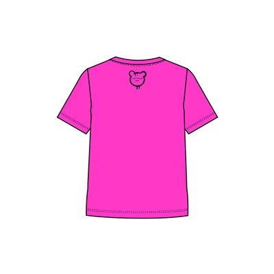 Фуфайка трикотажная для девочек (футболка)