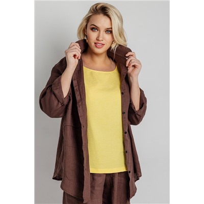 Блузка женская  Р95098/01/Коричневый