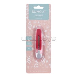 Нож канцелярский "Slimcut" пластиковый корпус, мини, 9 мм