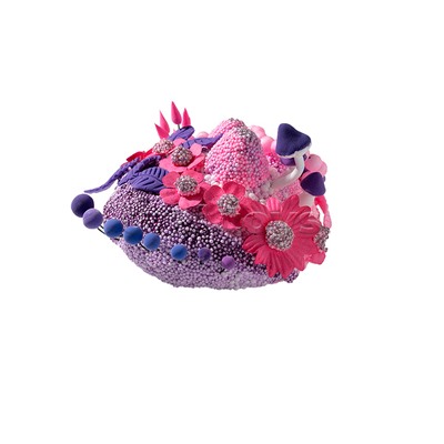 Легкий пластилин "Глюкосад": малый розовый набор