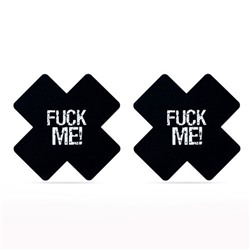 Набор из 2 пар пэстисов Cross Pattern Nipple Pasties