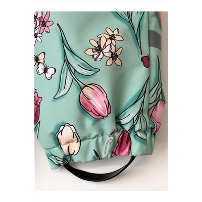 Комбинезон детский текстильный с полиуретановым покрытием для девочек PLAYTODAY, 1240312